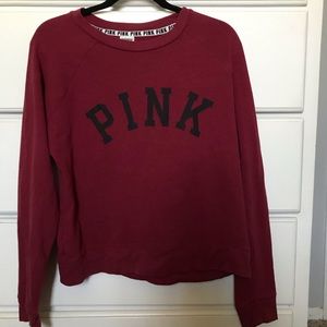 Maroon VS Pink sweater